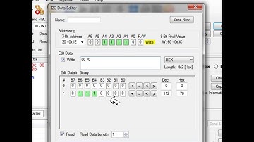 Test I2C Device HMC5883 with Comm Operator Software