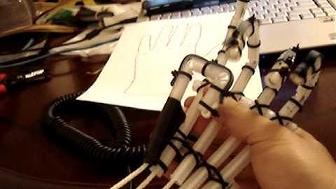 Prototype-1 robotic hand frame