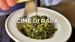 How I cook: Cime di rapa | Turnip Tops | Recipe