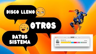 Qué son los “Otros” datos en el almacenamiento del Mac - Datos del sistema? Qué borrar...