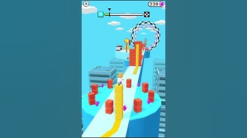 Cube Surfer 🧊🎮 [NEW UPDATE] All Level Gameplay 5 #Shorts