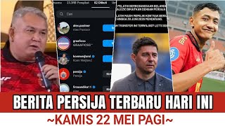 Download Lagu 🔴BERITA PERSIJA JAKARTA KAMIS 22 MEI 2025 - RESMI PELATIH BARU PERNAH BERKARIER DI LIGA INDONESIA MP3