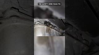 The Safety-Wire Roadside Fix #shorts