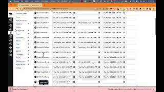 Bulk Edit Dates in Canvas