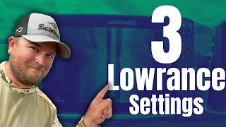 I ALWAYS Dial In These 3 LOWRANCE SETTINGS!! by SonarFishing 1,712 views 3 weeks ago 7 minutes, 10 seconds