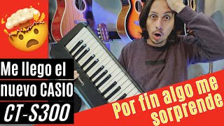 Organo CASIO CT-S300 Casiotone, ¡AHORA SI RENOVADO! me voló la cabeza esta funcion!! en español.