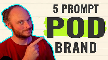 5 AI Prompts to Build Your Print-on-Demand Brand in 1 Hour