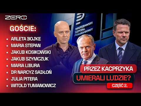 PRZEZ KACPRZYKA UMIERALI LUDZIE? DR JĘDRZEJEWSKI W PROKURATURZE