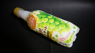 Japanese Drinks Review. / アサヒ飲料｢カルピスソーダ 贅沢マスカット｣飲んでみた。