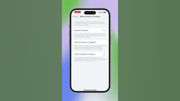 Activate "Optimized Battery Charging". 🔋✌🏻🤭