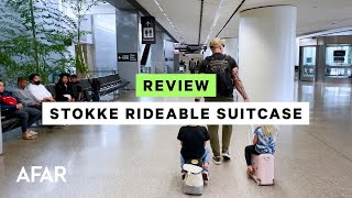 An Honest Review of JetKids by Stokke, a Ride-On Suitcase for Kids