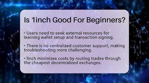 Is 1inch Good For Beginners? - CryptoBasics360.com
