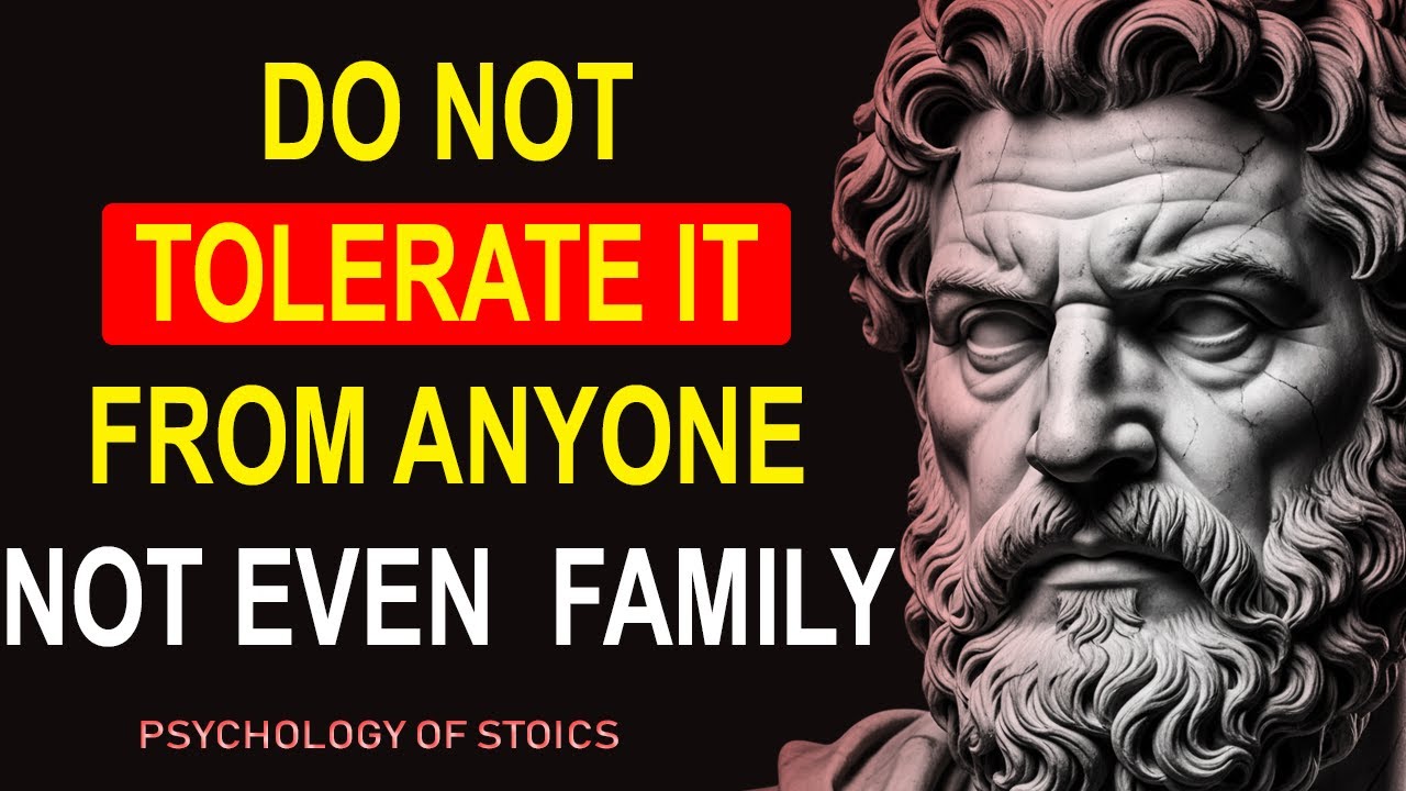 6 Toxic Behaviors You Should Never Tolerate - Not Even From Family | Stoic Psychology