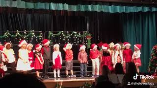 Jackson’s kindergarten Christmas program