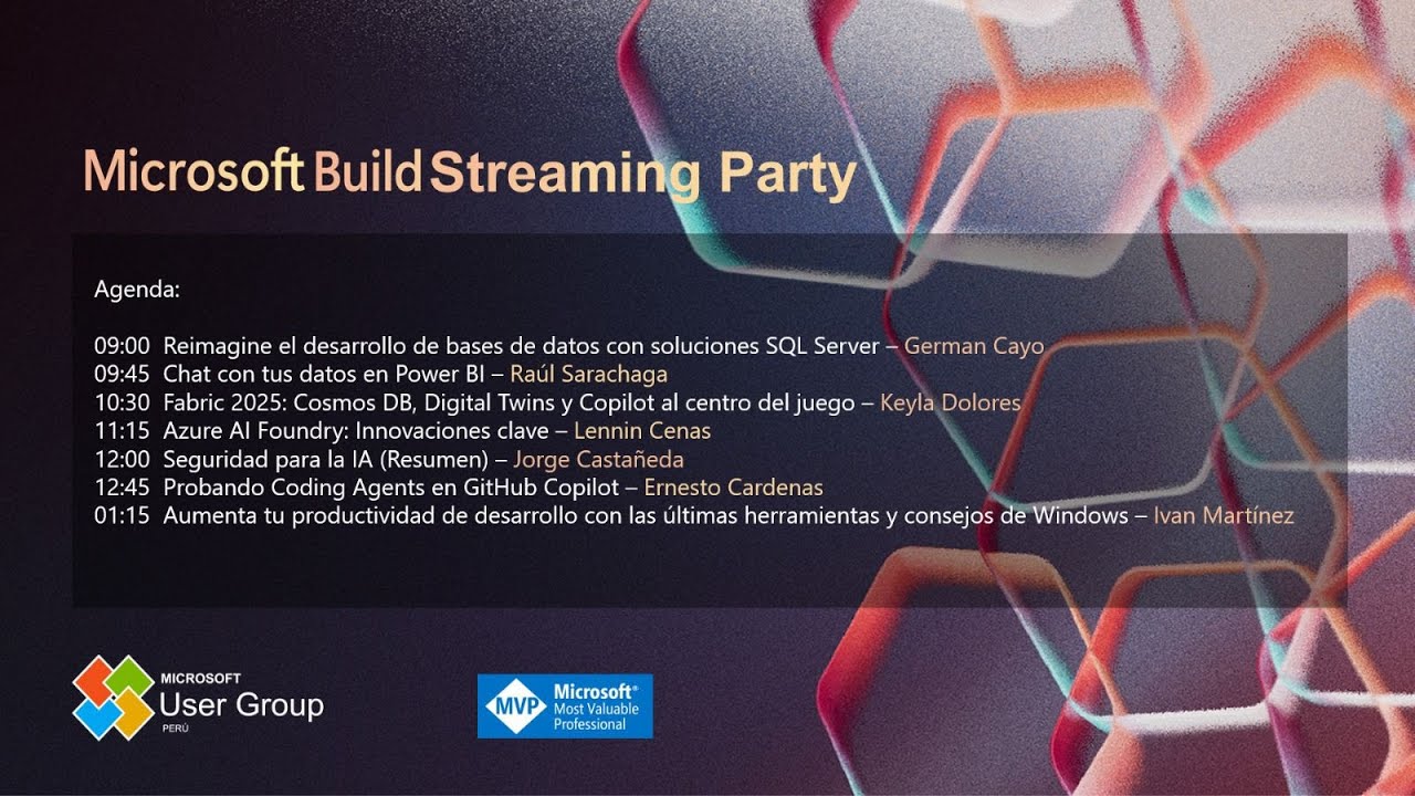 Microsoft BUILD 2025 Streaming Party - YouTube