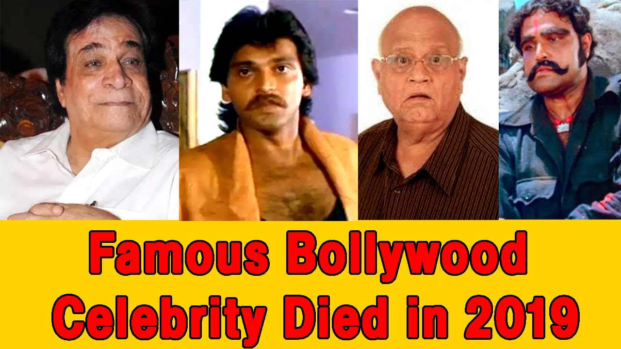 Famous Bollywood Celebrities Died in 2019