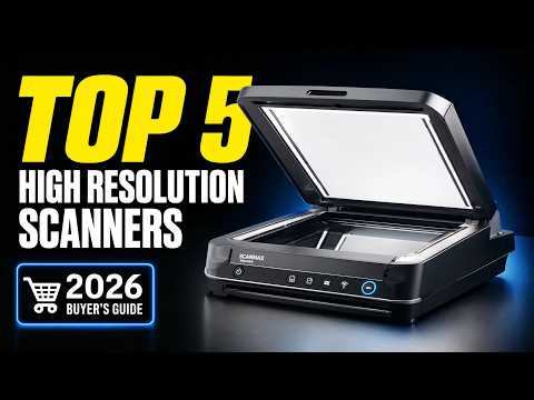 ✅Top 5 Best High Resolution Scanners of (2026) – Top Picks for Crystal Clear Scanning!