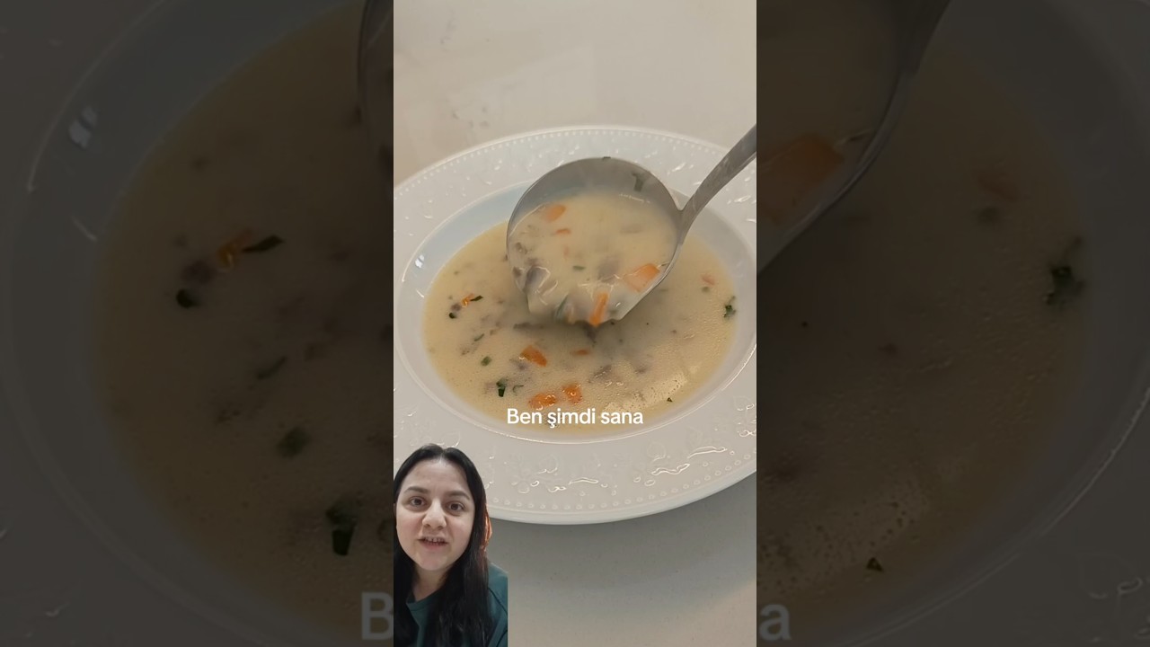 KREMALI MANTAR ÇORBASI 🥰