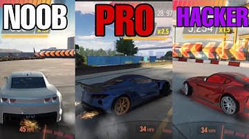 NOOB vs PRO vs HACKER - DRIFT MAX PRO