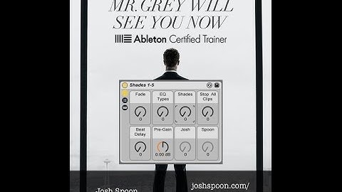 Ableton Live 50 Shades of Fade to Grey: Promo