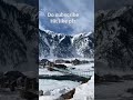 The Incredible India | Gurez Valley Kashmir : way to ladakh #nature #mountains #snow #river #dovisit