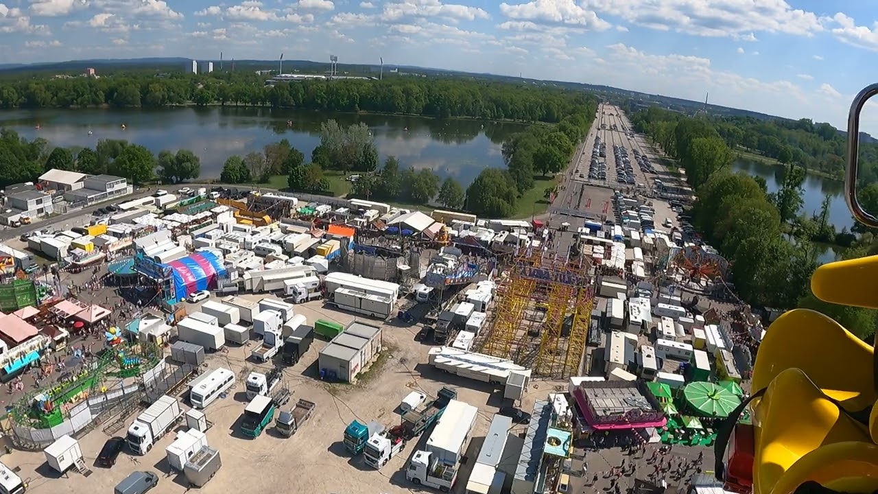 Onride Video Muss zum Aufwärmen - XXL Racer Goetzke Bergmann - Nürnberg Frühlingsfest 2025