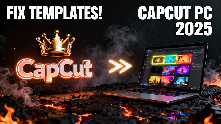 CapCut PC Templates NOT Showing? Do This 1 Trick to Unlock Them Instantly! 😱