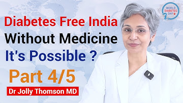 World Diabetes Day Awareness I T2D Diabetes Free India I  Without Medicine It’s Possible ? Part 4/5