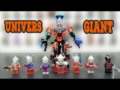 Lego Ultraman Orb(ウルトラマンオーブ) Holy Sword Brick Set Unbox & Speed Build | Chinese Lego. 