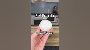 2 Ingrediënten VERSE Mozzarella