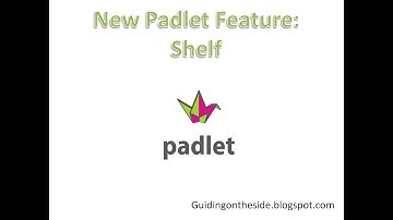 Padlet Shelf How To