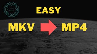 easy mkv to mp4 conversion using obs studio | video format conversion