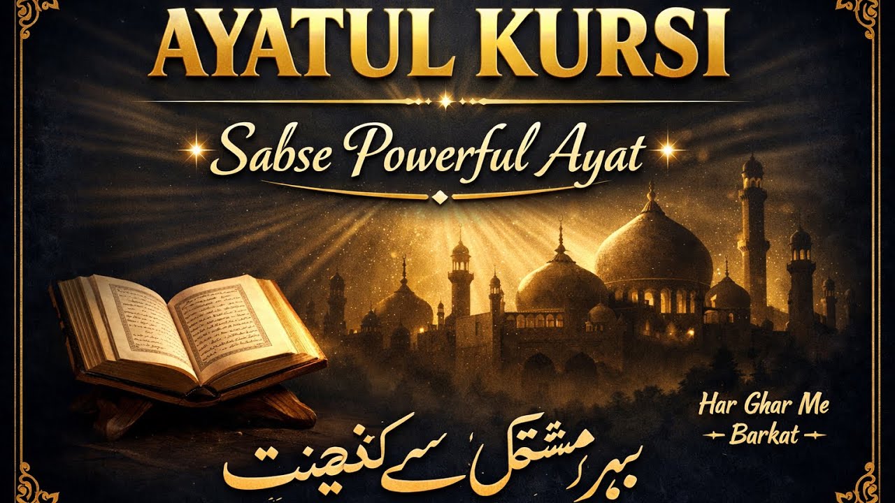 Ayatul Kursi Ki Fazilat | Roz Padhne Wale Ko Allah Ki Hifazat Milti Hai