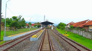 BACKRIDE KERETA API JOGLOSEMARKERTO || STASIUN SLAWI SAMPAI STASIUN TEGAL