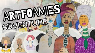 Art Foam Stamps  -  Introduction to the Sets
