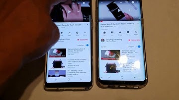 Speaker comparison between Samsung note 8 and s8 plus