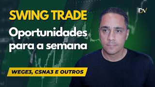 Oportunidades de Swing Trade (curto prazo) - 10 a 14/8 | Análise Especial