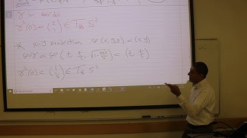 Lec04 - P2 (Basics of Differential Geometry: Tangent Space,Tangent Vectors and Tangent Maps)