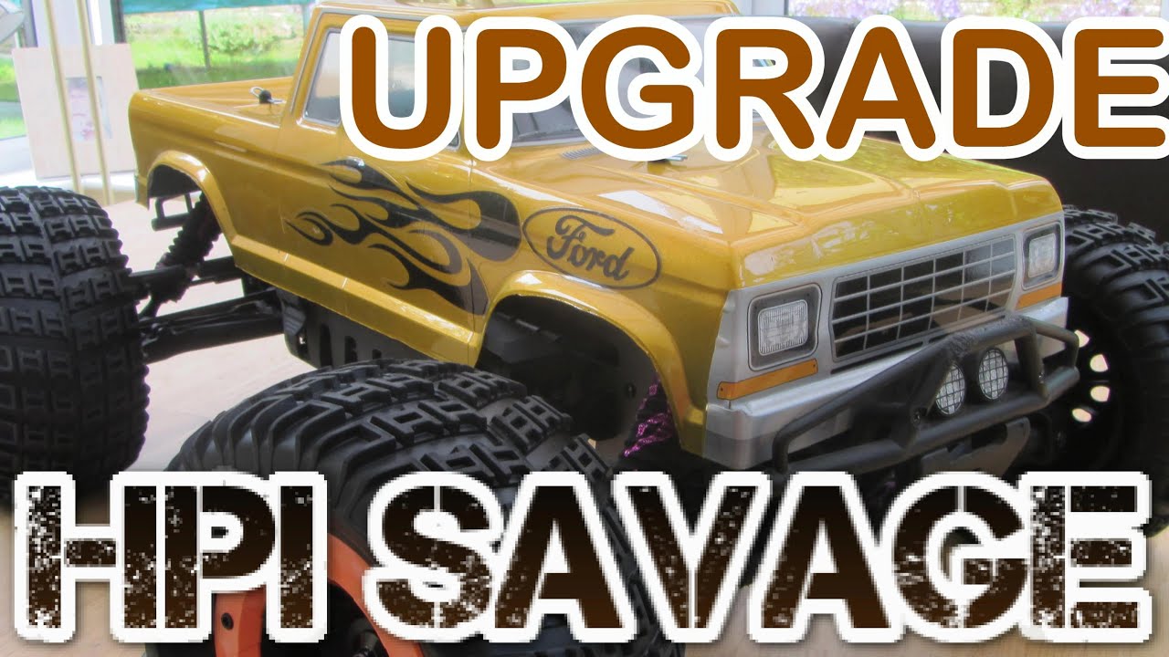 HPI Savage Integy HD Rear Hub Carriers | UPGRADE & INSTALLATION