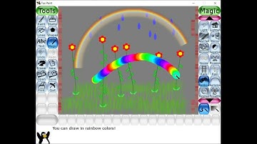 Tux paint Magic Tool | Part 2  | Grade 1 | Computer Science | Concept Video | #1000StepsSriShakthi