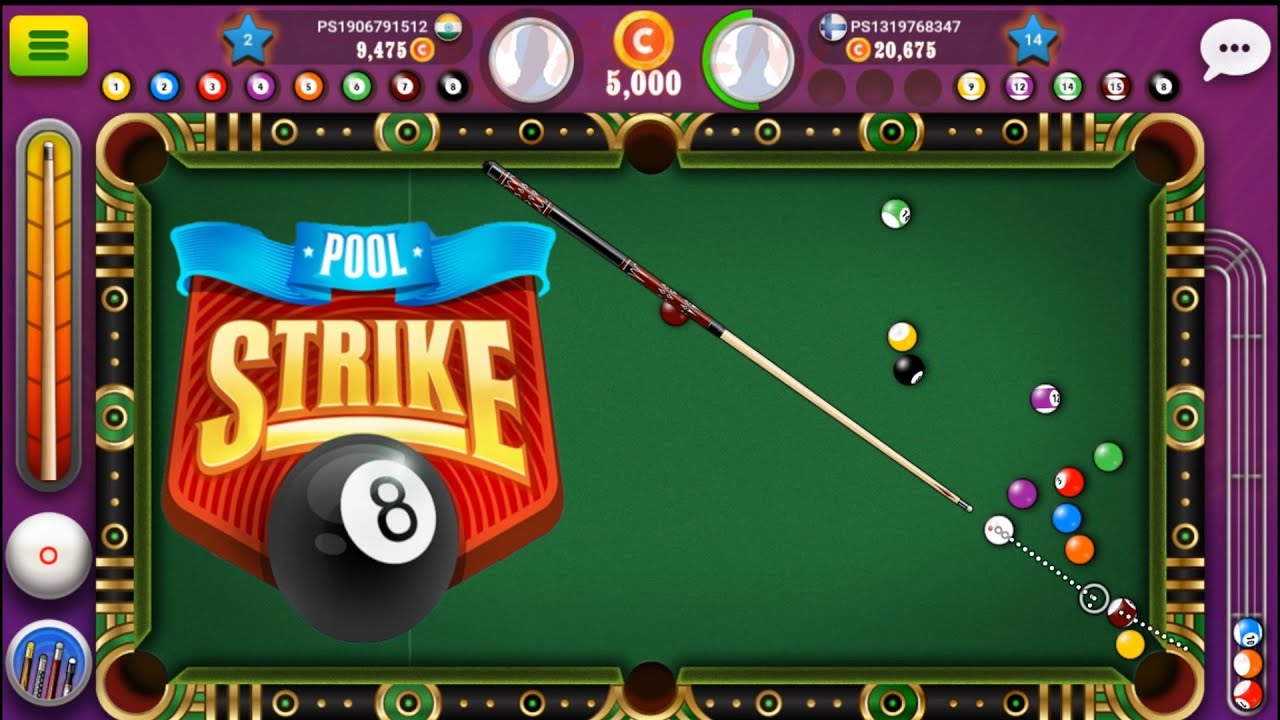 Pool Strike 8 8 Ball Game Addictive Game 03 YouTube