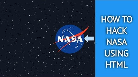 How to hack nasa using html only