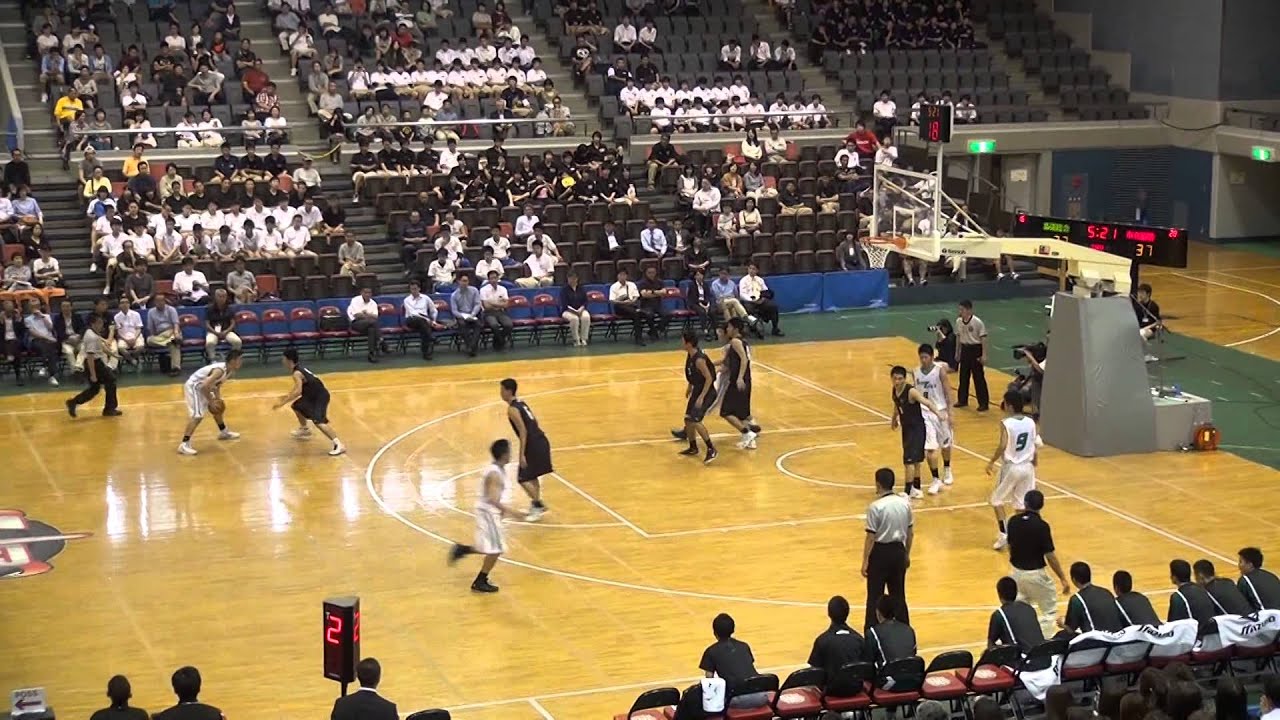 市立船橋vs幕張総合(2Q)高校バスケ 2014 ウィンターカップ千葉県予選決勝 YouTube