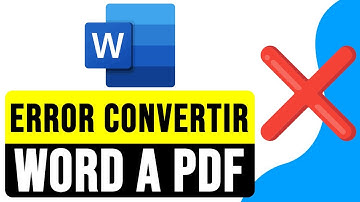 ERROR al CONVERTIR WORD a PDF 2025 | Solución para Guardar Word como PDF