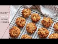 Apple oatmeal cookies (vegan, gluten-free, sugar-free)