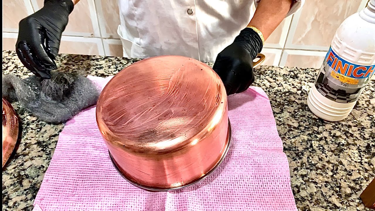 سولتوني على النحاس ديالي كيفاش كيبقا لماع لكم الطريقة بالتفاصيل