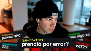 No hago nada en STREAM por 1 Hora