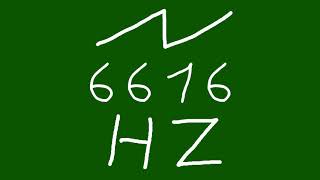 6616 hz saw