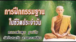 การฝึกกรรมฐานในชีวิตประจำวัน : หลวงพ่อพุธ ฐานิโย