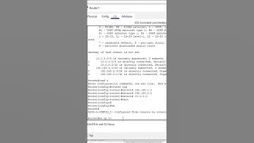 Outcome Of RIP Configuration In PacketTracer | Networking Academy | #rip  #RoutingProtocol #routing